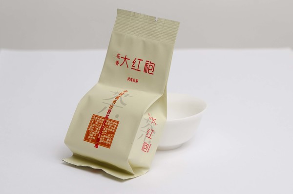 Tea packaged into 8g bag.